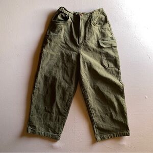 Olive Green Men's Cargo Pants